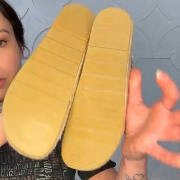 Manebi Women's Brown Leopard Espadrille Sandal Shoe Sz US 9 / EU 40 MSRP $185 - Picture 8 of 9